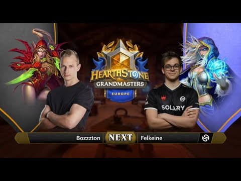 Bozzzton vs Felkeine | 2021 Hearthstone Grandmasters Europe | Semifinal | Season 1 | Week 6