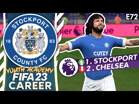 WE ARE TOP OF THE PREMIER LEAGUE!!! FIFA 23 YOUTH ACADEMY CAREER MODE | STOCKPORT (EP 72)