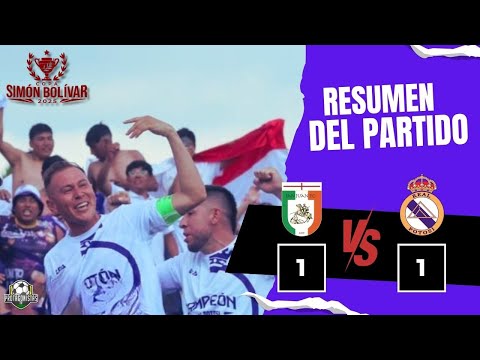 ¡REAL POTOSÍ ES DE PRIMERA! 🏆 Campeón Copa Simón Bolívar 2025 vs San Juan