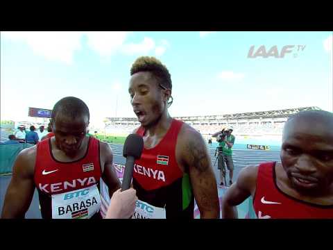 IAAF World Relays Bahamas 2014 - Mixed Zone 2 Laps Race Nigeria