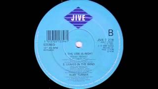 Ruby Turner - The Vibe Is Right (Album Version)!