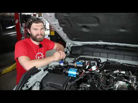 Bronco Air Compressor Mount Install