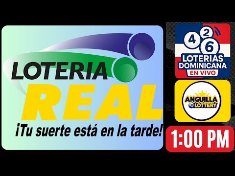 En vivo Loteria Real Anguilla 1 PM 23 de febrero del 2026 Loteria En Vivo #loteriadominicanas