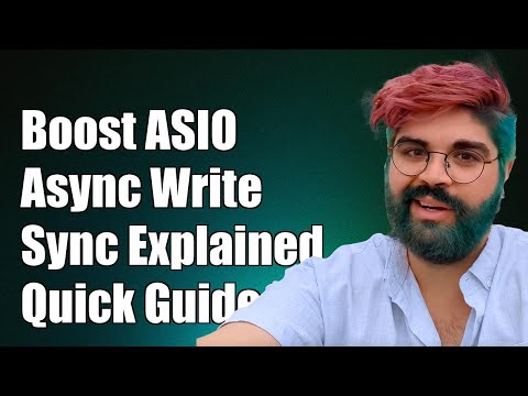Boost ASIO: How to Perform Asynchronous Write Synchronously Explained