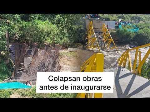 Obras coviles que se caen en Boyacá antes de ser estrenadas