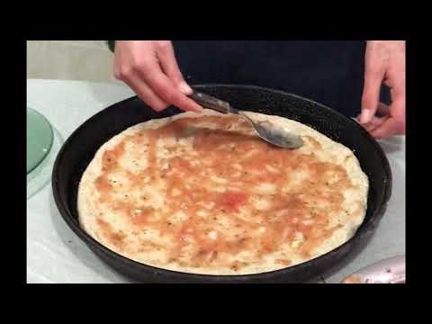 PIZZA DE MASA MADRE!! SUPER RICA Y SALUDABLE!!! ---cocina saludable