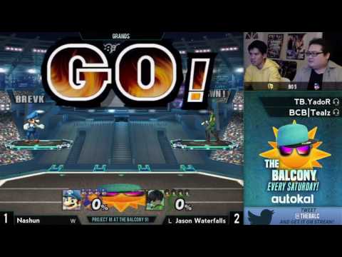 PM @ the Balcony 91 - Grands ft. Jason Waterfalls (ZSS) VS Nashun (Mario)