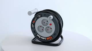 Prodlužovací kabel na bubnu 12 m Solight PB24