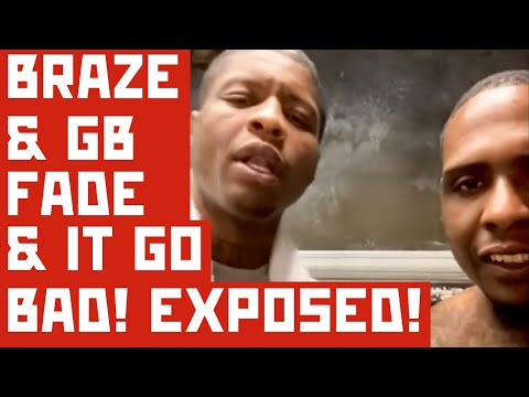 B Brazy VS GB Cell Fade Goes BAD (EXPOSED) | CALI GANGS