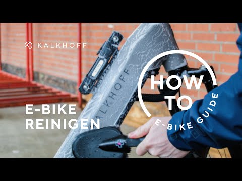 E-Bike reinigen: 4 wertvolle Tipps zur Pflege deines E-Bikes 🧼
