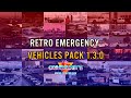 Retro Emergency Vehicles Pack 10