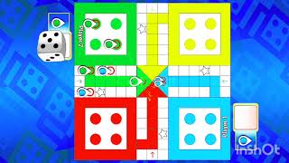 Ludo game in 2 player gameplay#ludogame #ludogaming #boardgame