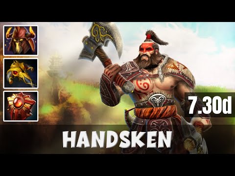 Handsken | Beastmaster | Dota 2 Pro Gameplay - Patche 7.30d