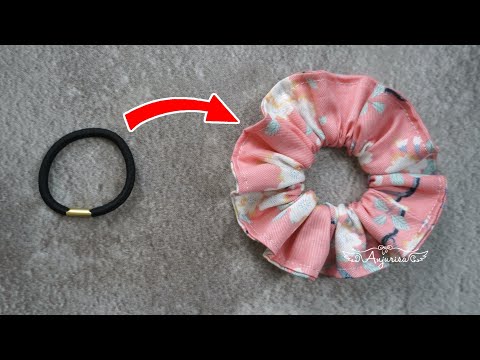 EASIEST Scrunchies I'VE EVER SEWN!!! 😍 GREAT FOR...
