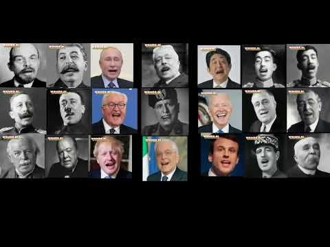WW1 and WW2 and WW3 leaders singing witch doctor 🔫🔫🔫