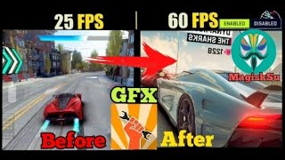 How to unlock 60 Fps in asphalt 9 legends. Asphalt 9 gfx tools.