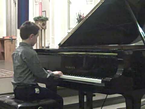 Richard playing Quiet River on Piano