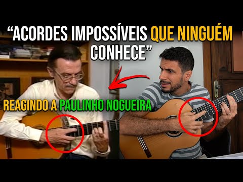 REACT Paulinho Nogueira | ELE FAZIA ACORDES IMPOSSÍVEIS