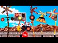 Repairing The Heavily Damaged Railroad Crossing Przejazd Kolejowy