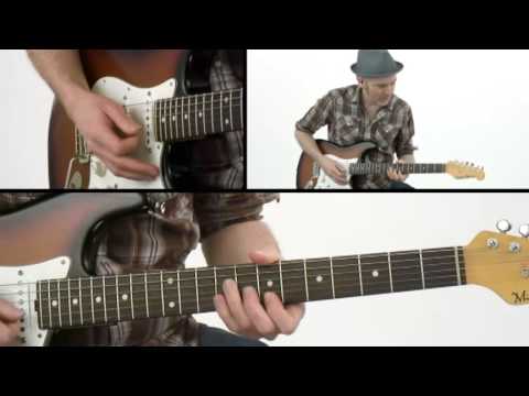 Chicago Blues - #40 Shuffle Breakdown - Lead Guitar Lesson - Jeff McErlain