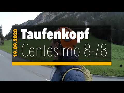 "Centesimo" (8-/8) am Taufenkopf - Mehrseillängen klettern im Zillertal