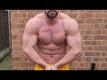 Muscle Beast Quick Flex Aesthetic Bodybuilding posing