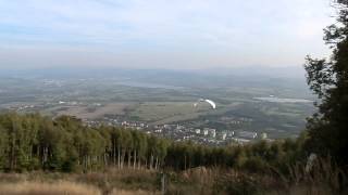 preview picture of video 'Paragliding Start # Krupka Mücke 28.09.2014'