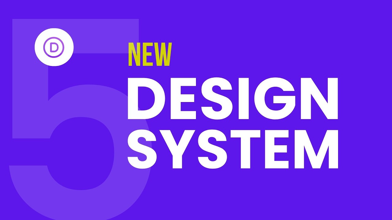 The New Divi 5 Design System Is Now Available!