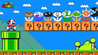 Super Mario Bros but there are MORE Custom Flower 