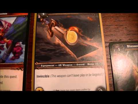 Icecrown Citadel Raid Deck World of Warcraft Trading Card Game Part 1