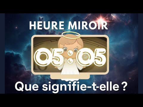 ✨ 05h05 — Ange Hakamiah 👼 : Signification spirituelle + Messages de ton heure miroir 🦋