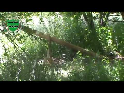 استهداف  قوات النظام بصورايخ غراد في مطار حماة العسكري