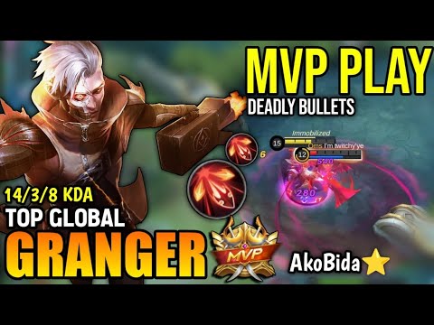 GRANGER BEST BUILD 2022 | TOP GLOBAL GRANGER GAMEPLAY | MOBILE LEGENDS✓