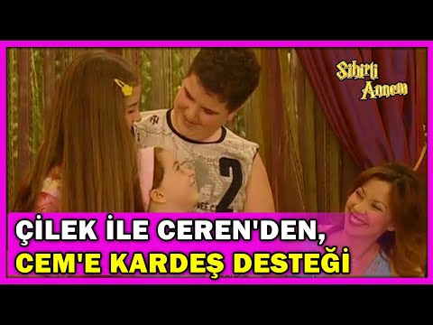 Çilek ile Ceren'den, Cem'e Kardeş Desteği! - Sihirli Annem Özel Klip