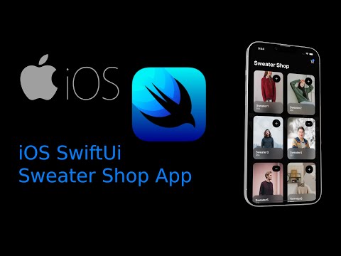 iOS SwiftUI Sweater Shop APP