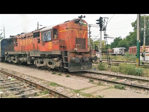 (01707) (Jabalpur - Atari) (Special) With (LDH) WDM3A Locomotive.!! Video