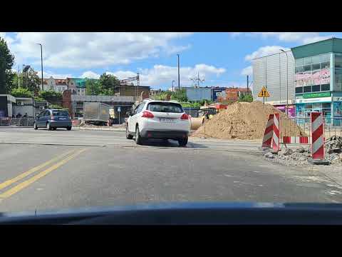 Wykopki Mysłowice wjazd od strony Sosnowca