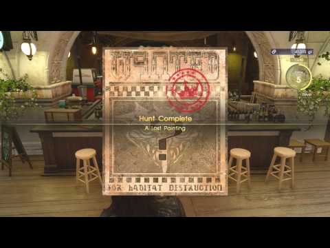 Final Fantasy 15 Defeat Chadarnook in the Cursed Canvas Quest