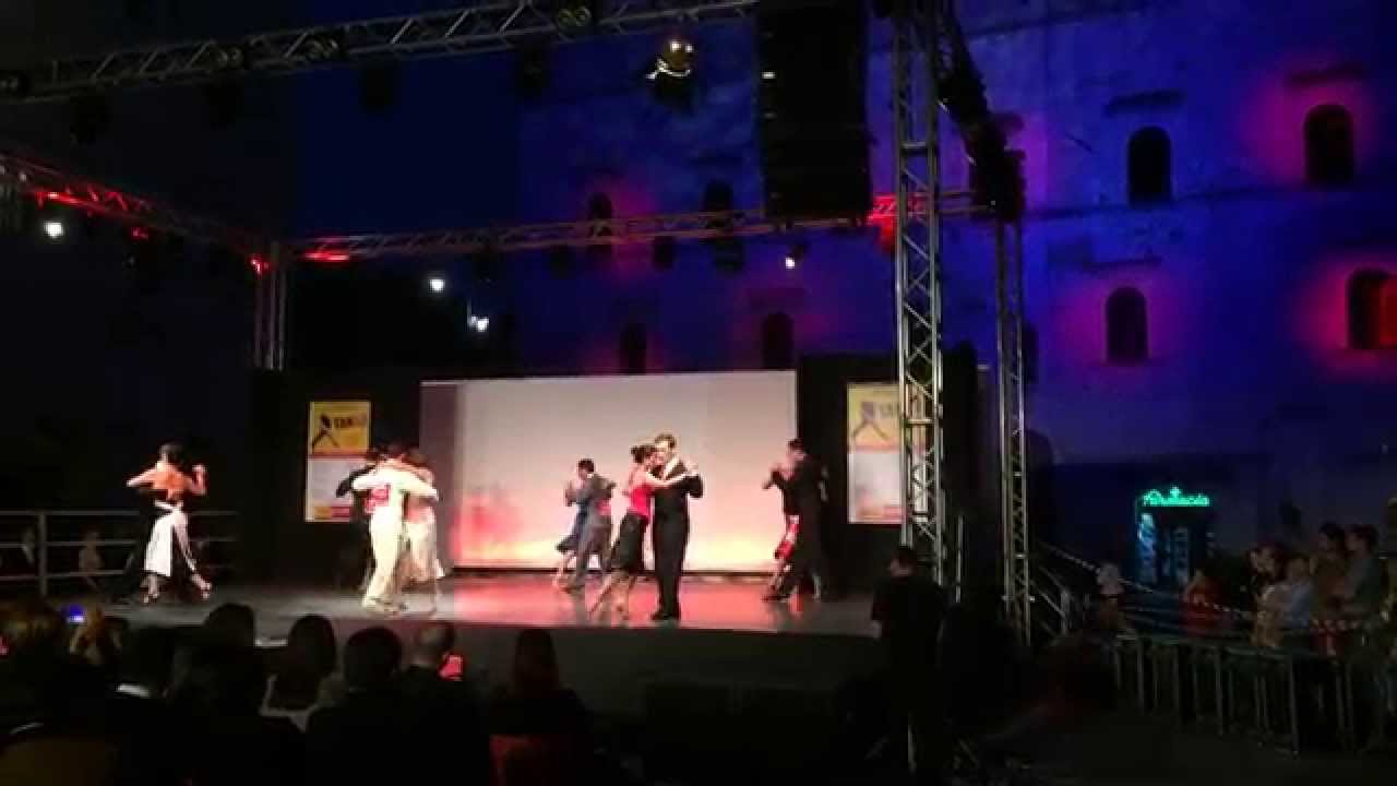 Csongor Kicsi y Laura Iaru (couple nr. 103) Final Ronda European Tango Championship 2014
