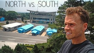 Inside North Korea facing South Korea (world's most dangerous border)