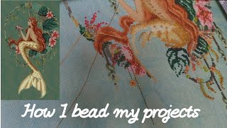 How I Bead My Cross Stitch Projects - Sol Tropica