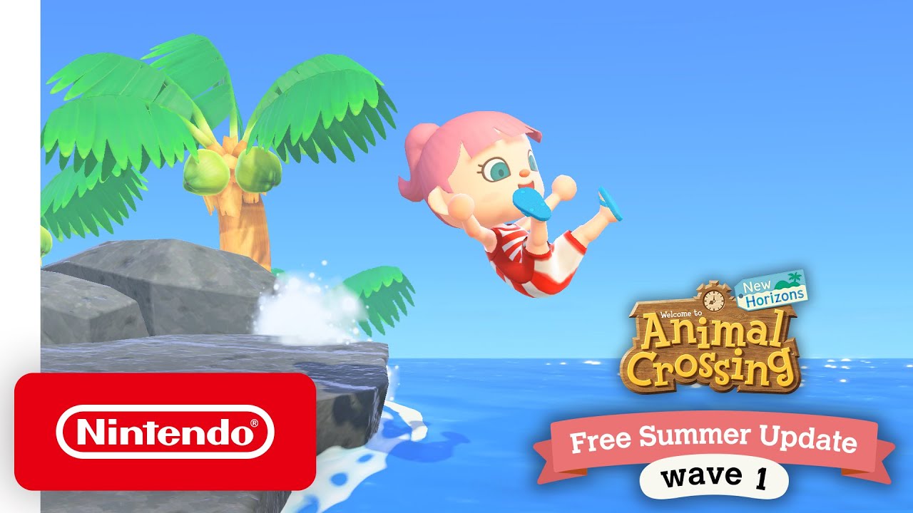 Animal Crossing: New Horizons Free Summer Update – Wave 1 – Nintendo Switch