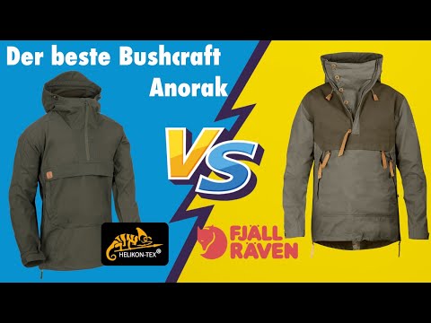 The best jacket for bushcrafting! Fjällräven no.8 vs. Helikon-Tex Anorak