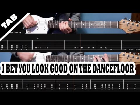I Bet You Look Good On The Dancefloor - Arctic Monkeys | Guitar TAB | Lesson | Tutorial