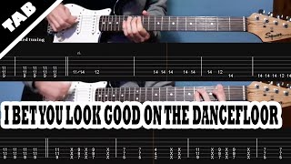 I Bet You Look Good On The Dancefloor - Arctic Monkeys | Guitar TAB | Lesson | Tutorial
