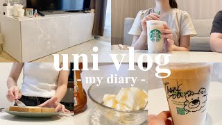 【vlog】暮らしを整えて趣味を楽しむ休日🧺 | スタバ, おうち時間, 食事の記録