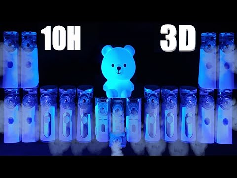 ASMR: 3D Aerosol with Eighteen Incredible Nebulizers for Sleeping and Relaxing 💤