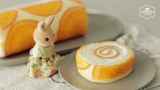 Orange Jelly Roll Cake Recipe