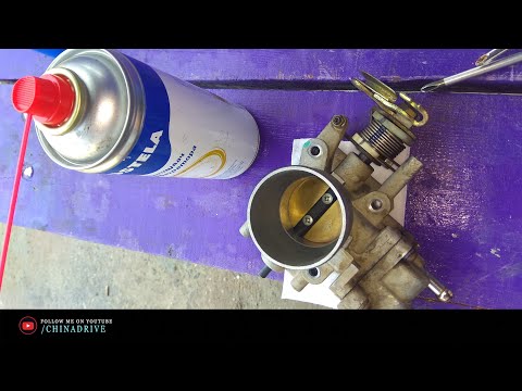 Снятие и Чистка Дроссельной Заслонки - Geely CK