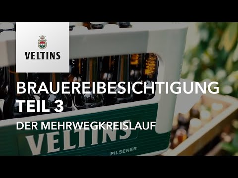 VELTINS Brauereibesichtigung Teil 3 - Nachhaltigkeit und Mehrwegkreislauf